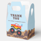 モンスタートラックボーイ誕生日パーティー フェイバーボックス (オープン)