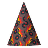 モンスタートラックボーイ誕生日 パーティーハット (裏面)