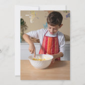 モンスタートラックボーイ誕生日 招待状 (裏面)