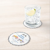 モンスタートラックボーイ赤ちゃんシャワー ペーパーコースター