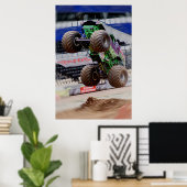 モンスタートラックポスター ポスター (ホームオフィス)