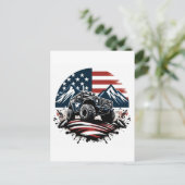 モンスタートラックポストカード ポストカード (スタンド正面)