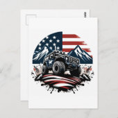 モンスタートラックポストカード ポストカード (正面/裏面)