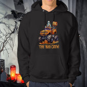 モンスタートラックマッチングファミリーかわいいブークルーメンズ パーカ