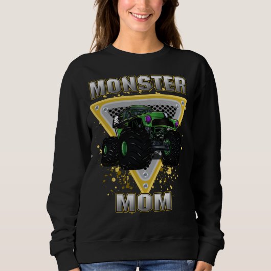 モンスタートラックママ スウェットシャツ (正面)