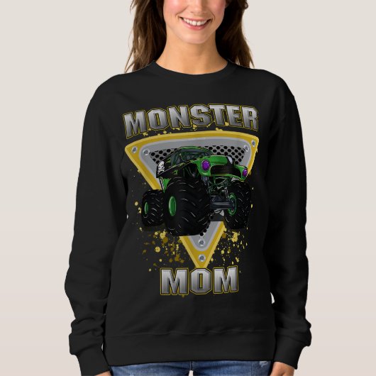 モンスタートラックママ スウェットシャツ (正面)