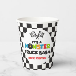 モンスタートラックモンスターズ誕生日 紙コップ
