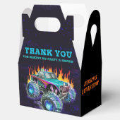 モンスタートラックラリー誕生日パーティーお願いボックス フェイバーボックス (オープン)