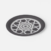 モンスタートラックラリー誕生日パーティーの装飾 ペーパープレート (アングル)