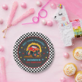 モンスタートラックラリー誕生日パーティーの装飾 ペーパープレート (パーティー)