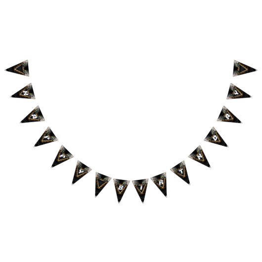 モンスタートラックラリー誕生日 バンティングフラッグ (全)