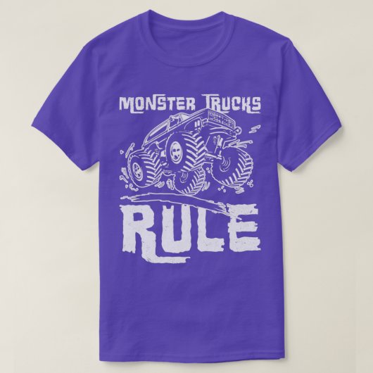モンスタートラックルールジャンプ Tシャツ (デザイン正面)