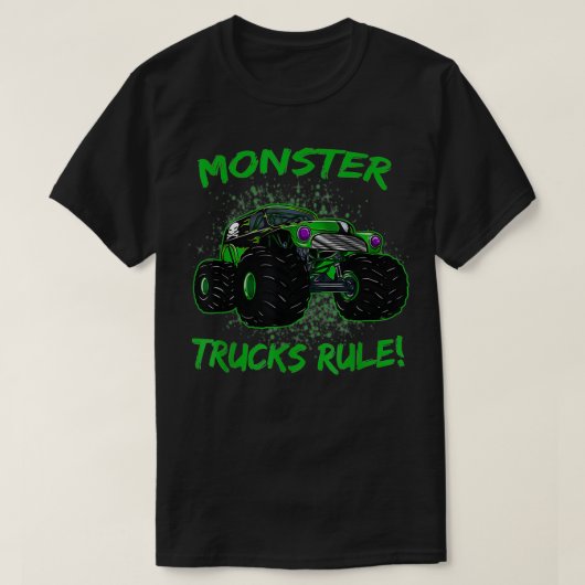 モンスタートラックルール Tシャツ (デザイン正面)
