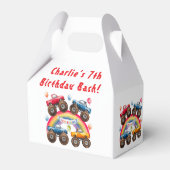 モンスタートラックレインボーボーイ誕生日バッシュ フェイバーボックス (裏面サイド)