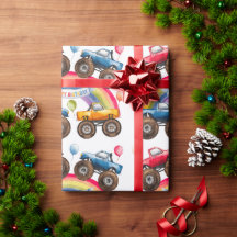 モンスタートラックレインボーボーイ誕生日バッシュ