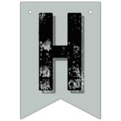 モンスタートラックレーシングタイヤホイールバースデーパーティー バンティングフラッグ (第2の旗)