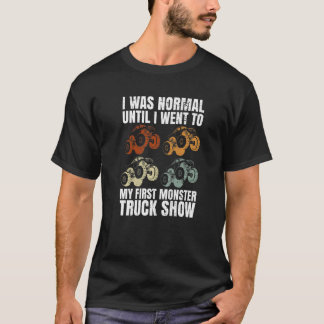 モンスタートラック商店用のレーシングモンスタートラック引用文 Tシャツ