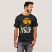 モンスタートラック失ったが動かなくなるが動かない Tシャツ (正面フル)