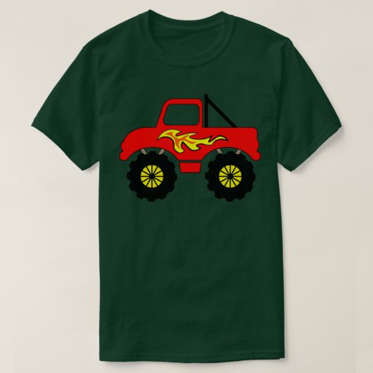 モンスタートラック子供へ2 Tシャツ (デザイン正面)