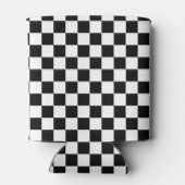 モンスタートラック市松模様にースマッシュ国旗1歳の誕生日 缶クーラー (裏面)