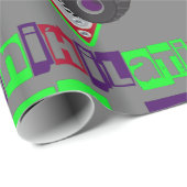 モンスタートラック懸命コアクール ラッピングペーパー (ロールコーナー)