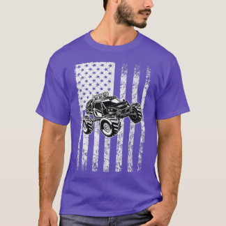 モンスタートラック旗 – モンスタートラックの衣装 Tシャツ