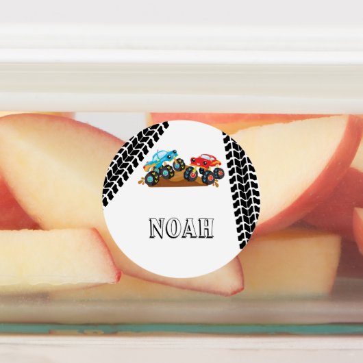 モンスタートラック校名ラベル ラベル (貼付)