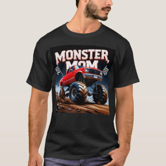 モンスタートラック母のための誕生日キッド母の日 Tシャツ
