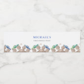 モンスタートラック水瓶札 ペットボトルラベル (シングルラベル)