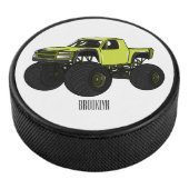 モンスタートラック漫画イラストレーション アイスホッケーパック (3/4)