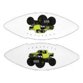 モンスタートラック漫画イラストレーション アメリカンフットボール (パネル)