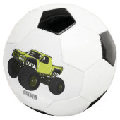 モンスタートラック漫画イラストレーション サッカーボール (3/4)