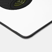 モンスタートラック漫画イラストレーション デスクマット (コーナー)