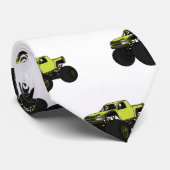 モンスタートラック漫画イラストレーション ネクタイ (ロール)