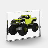 モンスタートラック漫画イラストレーション フォトブロック (左)