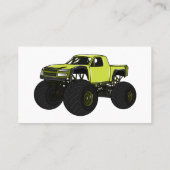 モンスタートラック漫画イラストレーション 名刺 (裏面)