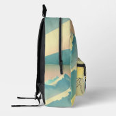 モンスタートラック狂 プリントバックパック (左)