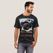 モンスタートラック発射、メンスTシャツ Tシャツ (正面フル)