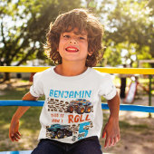 モンスタートラック私は転がこの方法 – 5誕生日 Tシャツ