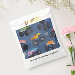 モンスタートラック誕生日パーティー フェイバーバッグ