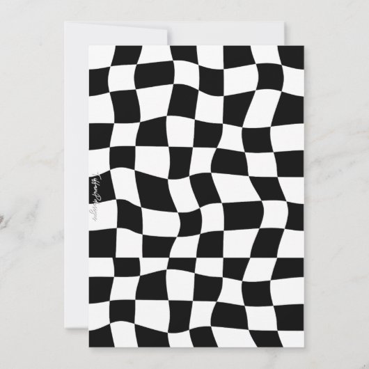 モンスタートラック誕生日招待状 – オレンジブル 招待状 (裏面)