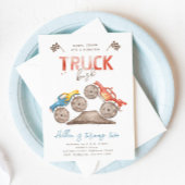 モンスタートラック誕生日招待状 |モンスタートラック 招待状