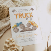 モンスタートラック誕生日招待状 |モンスタートラック 招待状