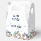 モンスタートラック誕生日 フェイバーボックス (見開き)