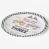 モンスタートラック誕生日 ペーパープレート (アングル)