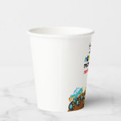 モンスタートラック誕生日 紙コップ (右)