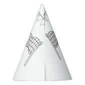 モンスタートラック誕生日 – 色あなた自身のパーティー帽子。 パーティーハット (裏面)