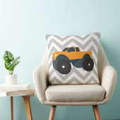 モンスタートラック車両 クッション (椅子)