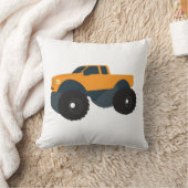 モンスタートラック車両 クッション (ブランケット)
