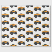 モンスタートラック車両 ラッピングペーパー (フラット)